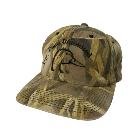 Vintage Ducks Unlimited Camo Snapback