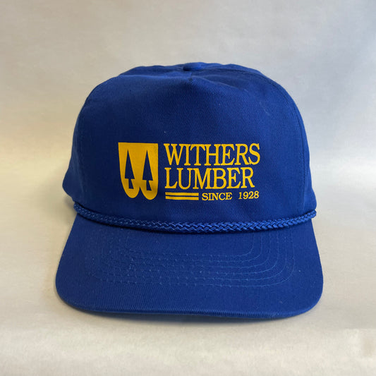 Vintage Withers Lumber Snapback Hat