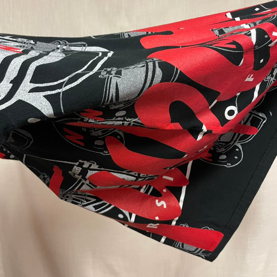 Vintage Nebraska Huskers AOP Shirt L