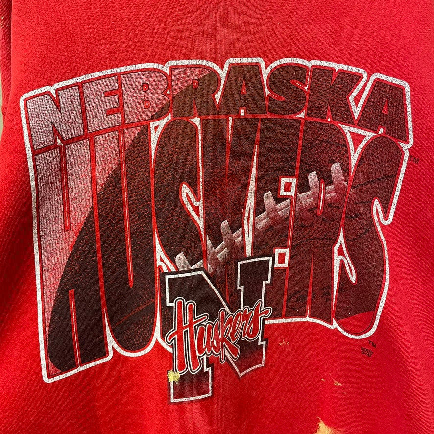 Vintage Nebraska Huskers Crewneck XL
