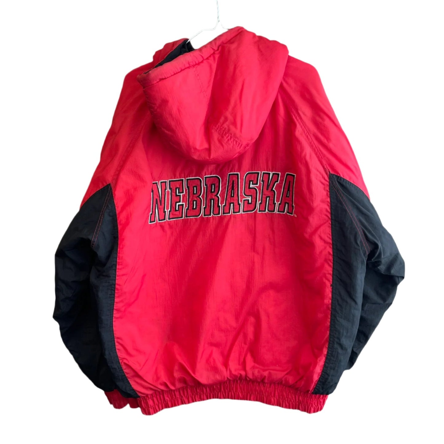 Vintage Nebraska Huskers Puffer Jacket LOGO 7 XL