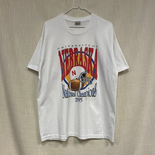Vintage Nebraska Huskers 1995 National Champions Shirt XL
