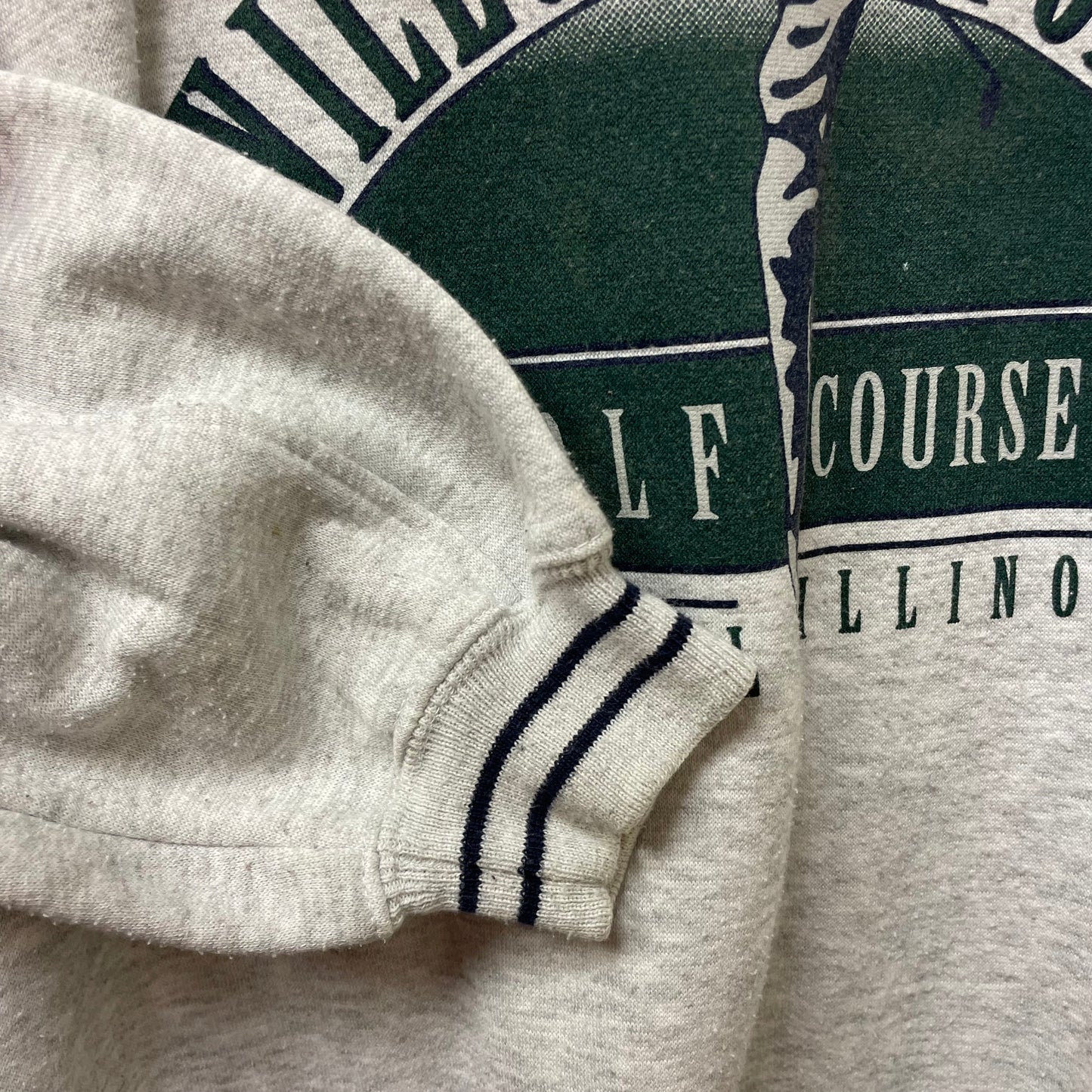 Vintage Willow Pond Golf Course Rantoul Illinois Crewneck XL