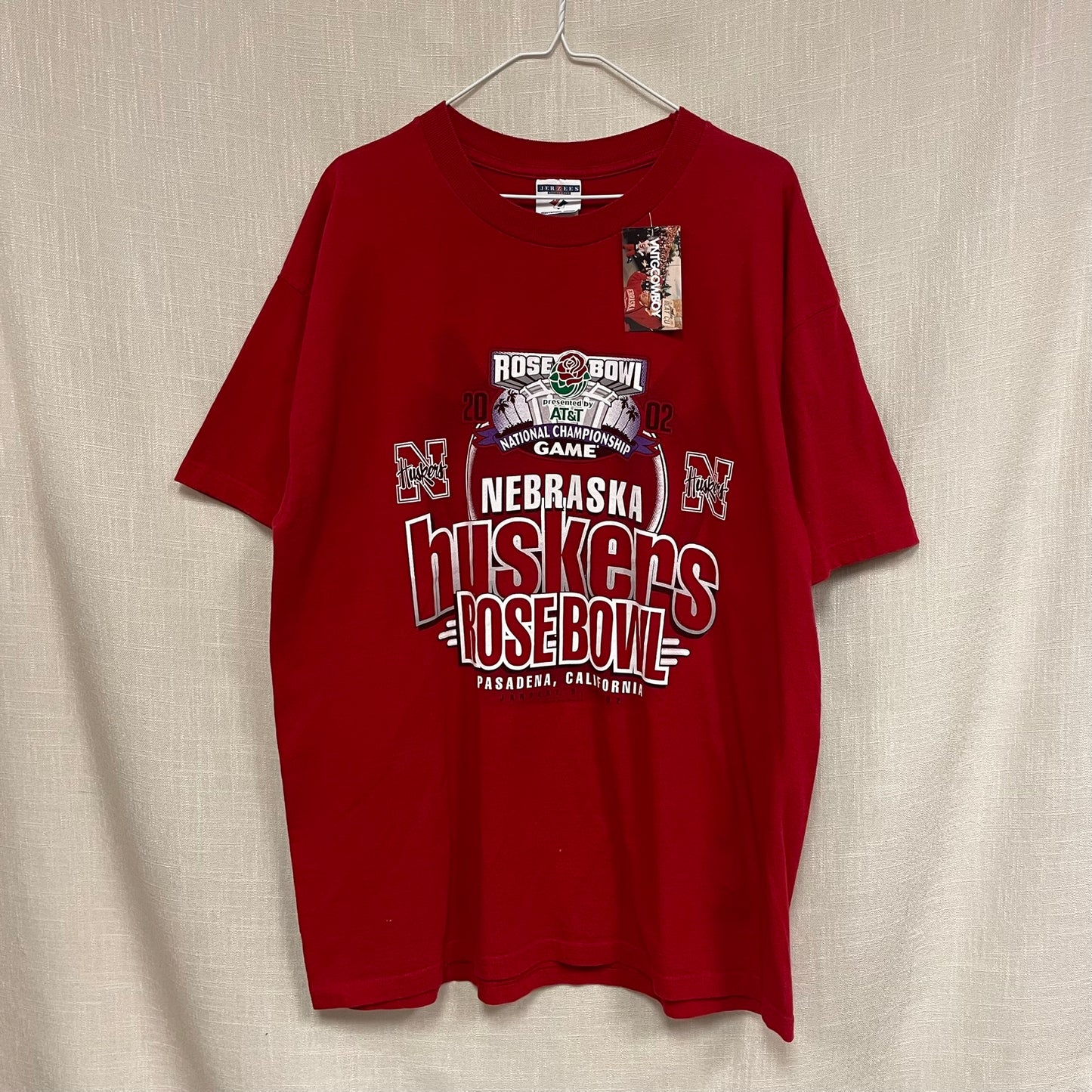 Vintage Nebraska Huskers 2002 Rose Bowl Shirt XL