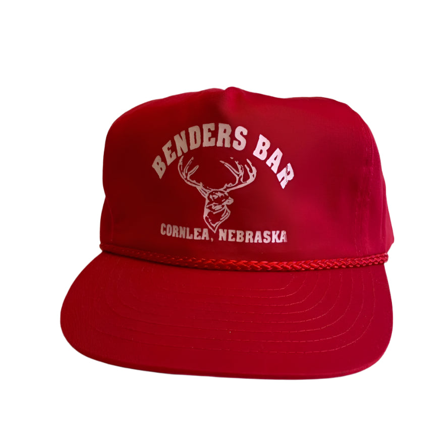 Vintage Bender's Bar Cornlea, Nebraska Snapback Hat