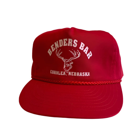 Vintage Bender's Bar Cornlea, Nebraska Snapback Hat