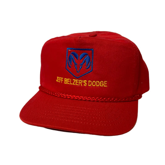 Vintage Jeff Belzer's Dodge Ram Snapback Hat