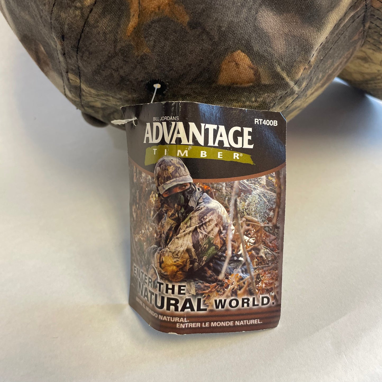 Vintage Miller High Life Beer Advantage Camo Snapback Hat NWT