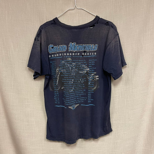 Vintage Indy Mile Grand Nationals Championship Series 1999 Tour Shirt L