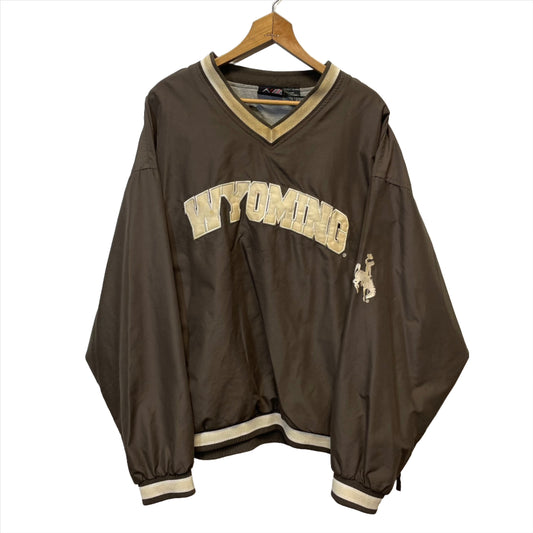 Vintage Wyoming Cowboys Windbreaker Pullover XL