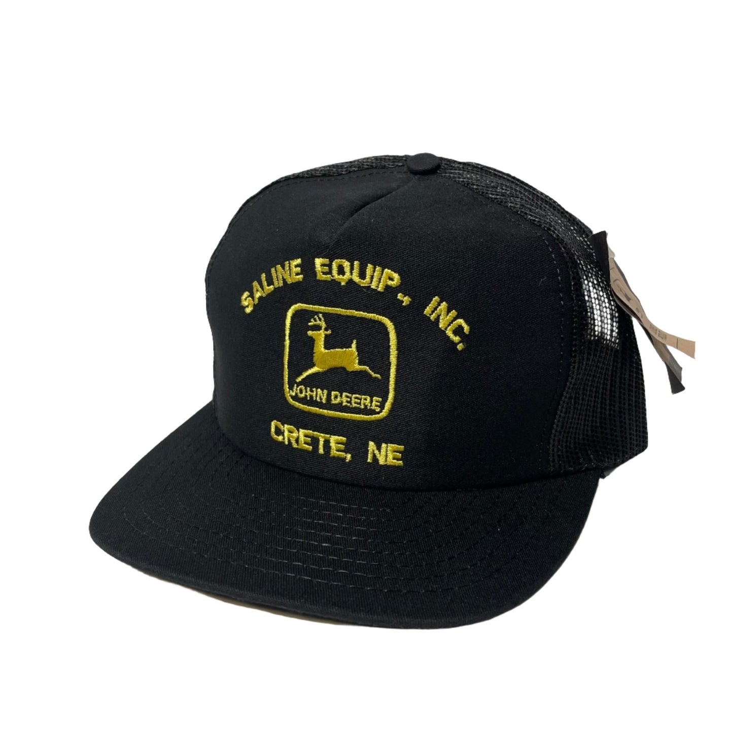 Vintage John Deere Saline Crete Nebraska Snapback