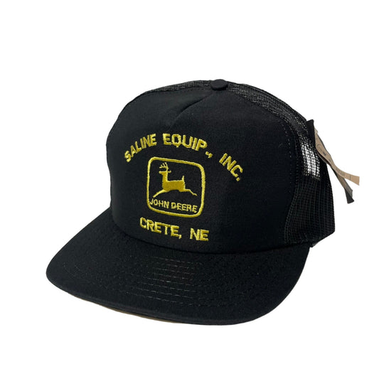 Vintage John Deere Saline Crete Nebraska Snapback