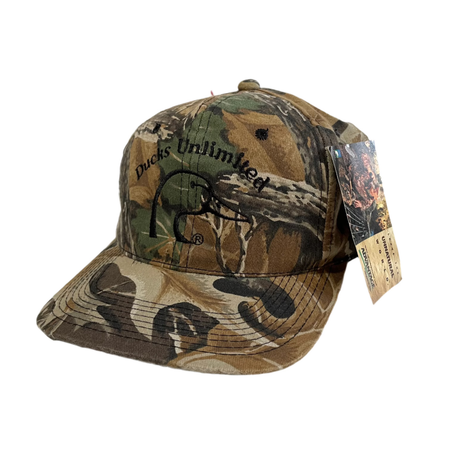 Vintage Ducks Unlimited Camo Snapback