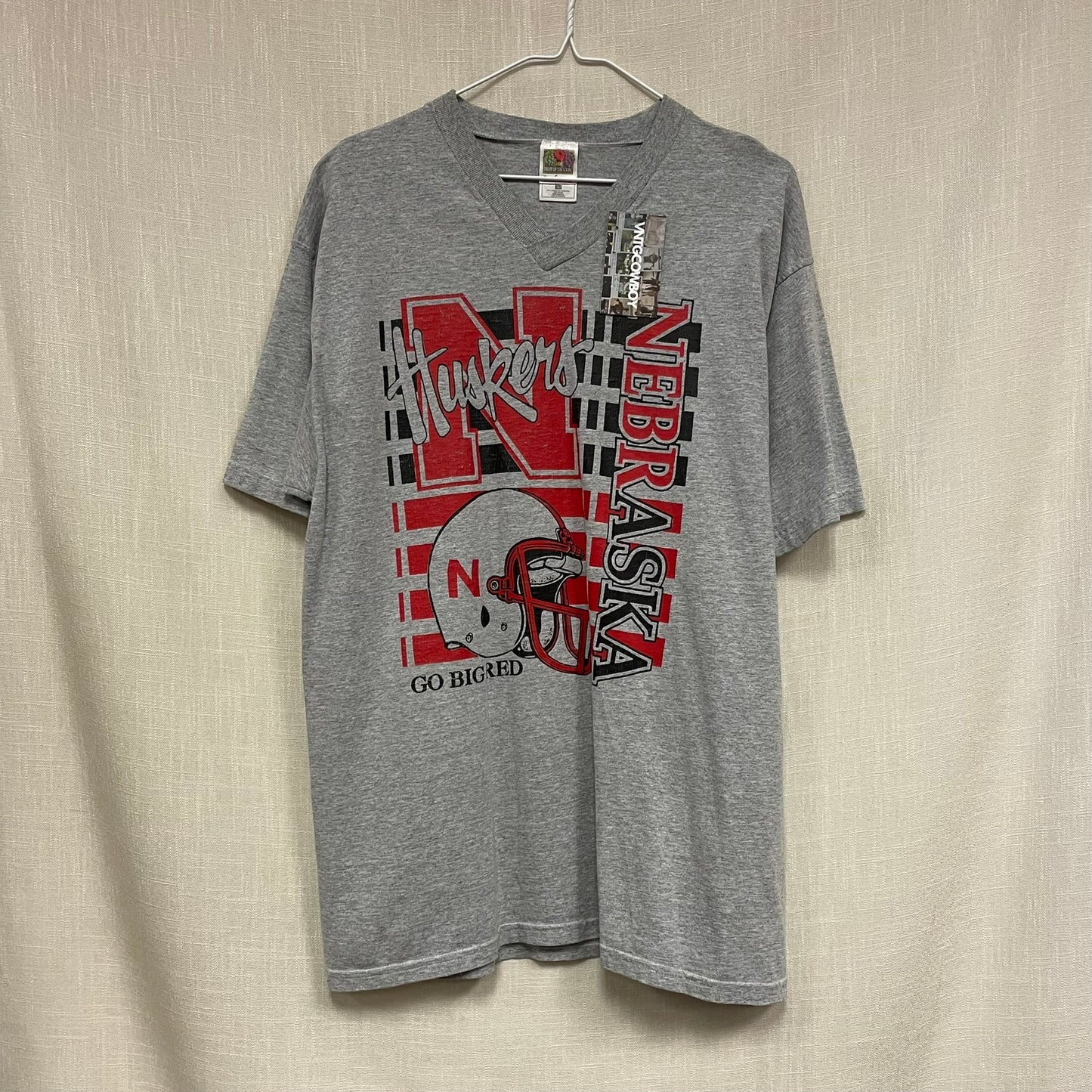 Vintage Nebraska Huskers Shirt L