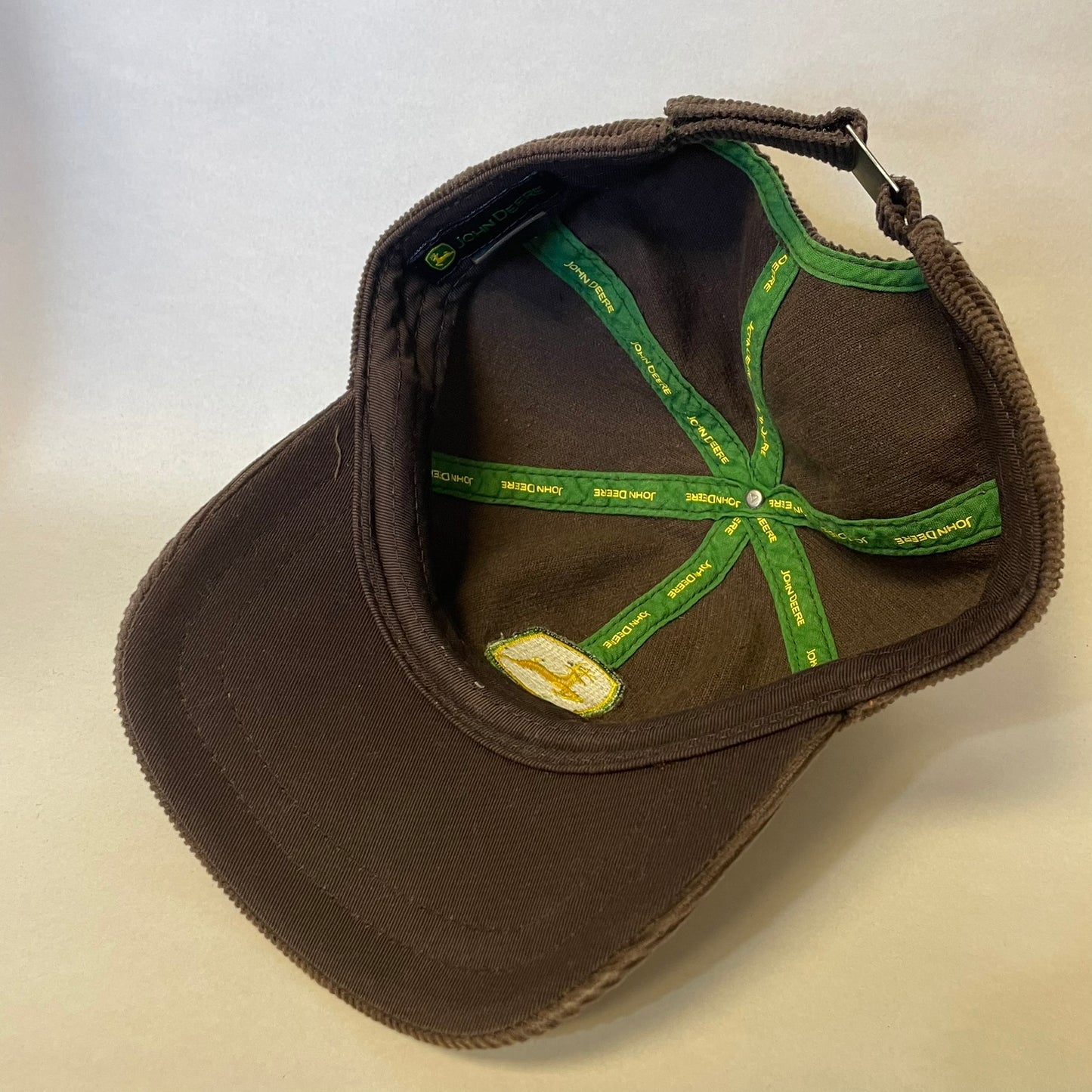 John Deere Corduroy Strapback Hat