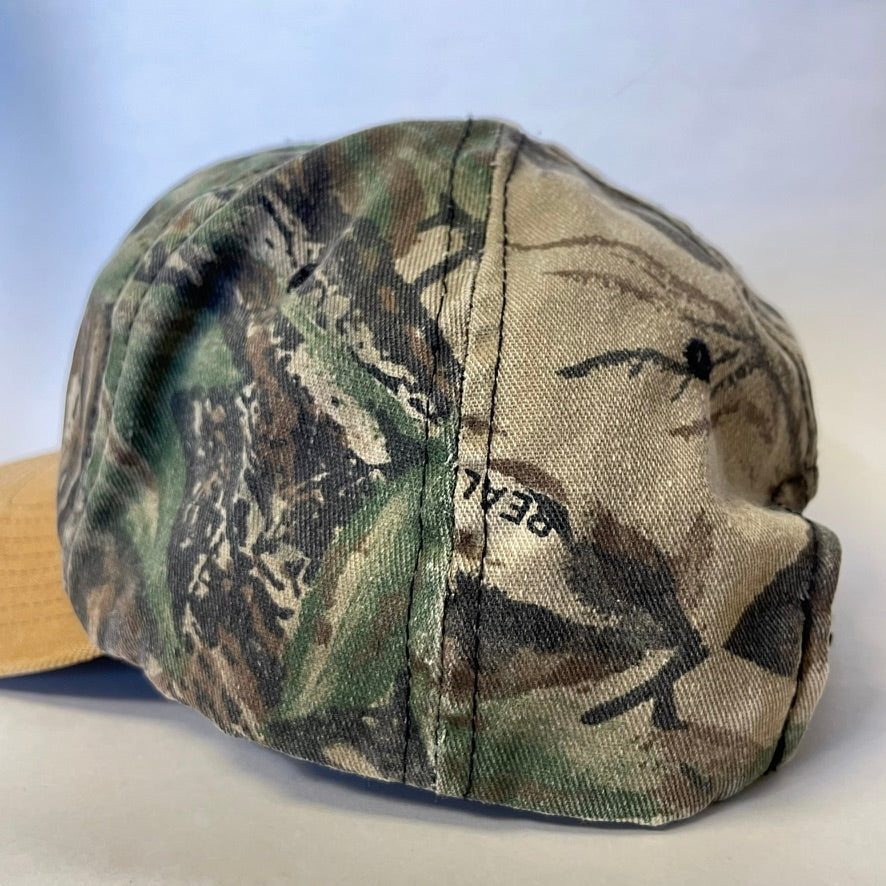 Vintage 'Hunter' Deer Camo Snapback Hat