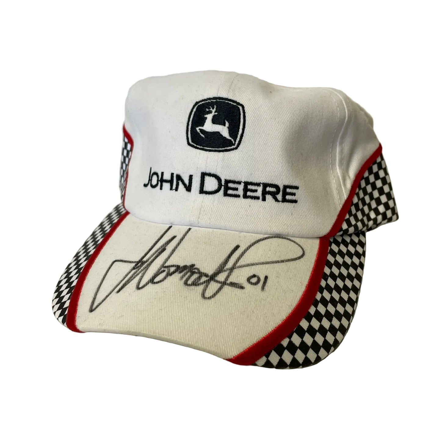 Vintage John Deere NASCAR Velcro Hat