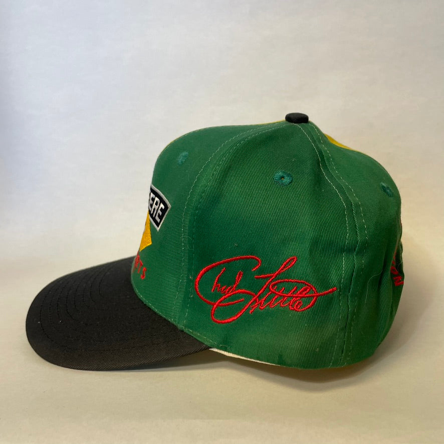 Vintage John Deere NASCAR Snapback Hat