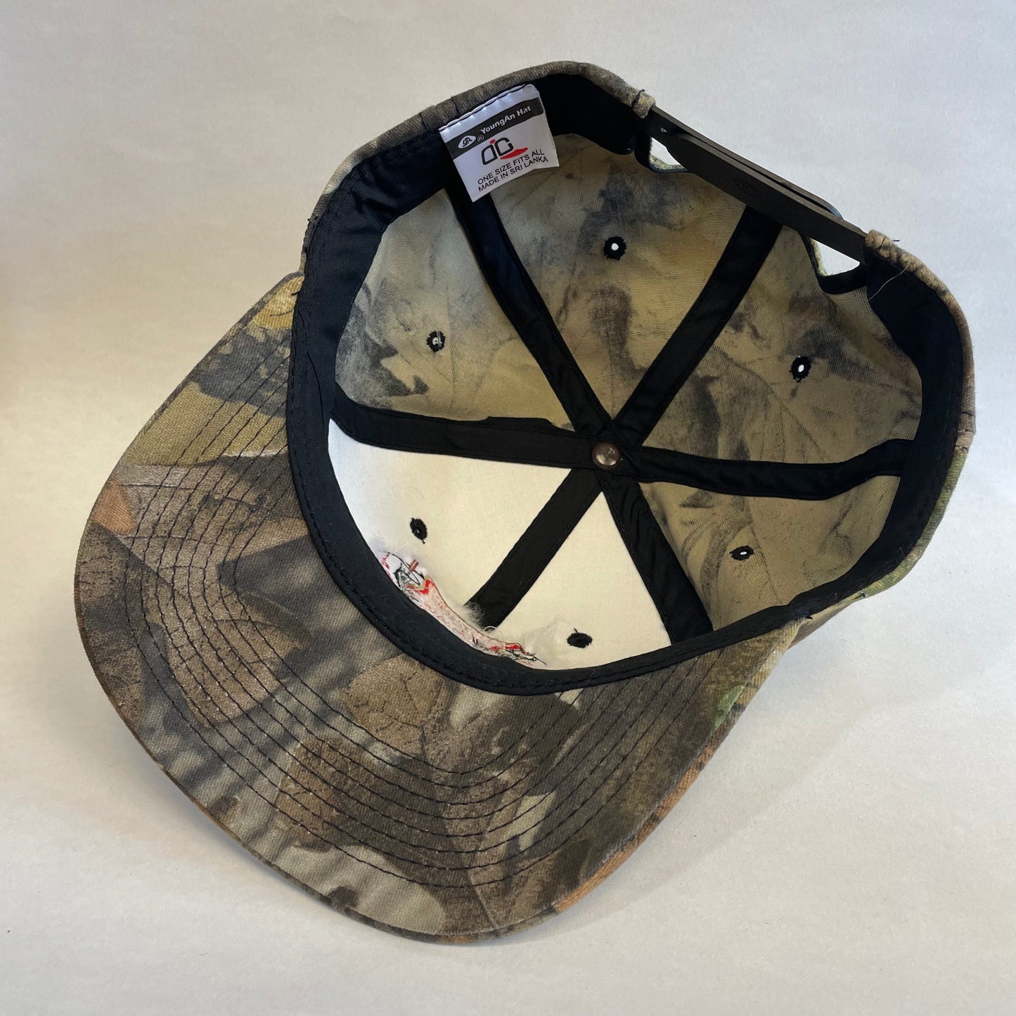 Vintage Miller High Life Beer Advantage Camo Snapback Hat NWT