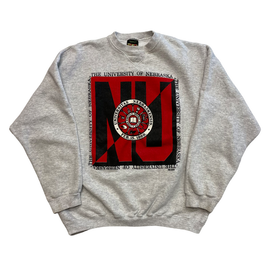 Vintage Nebraska Huskers TSI Crewneck XL