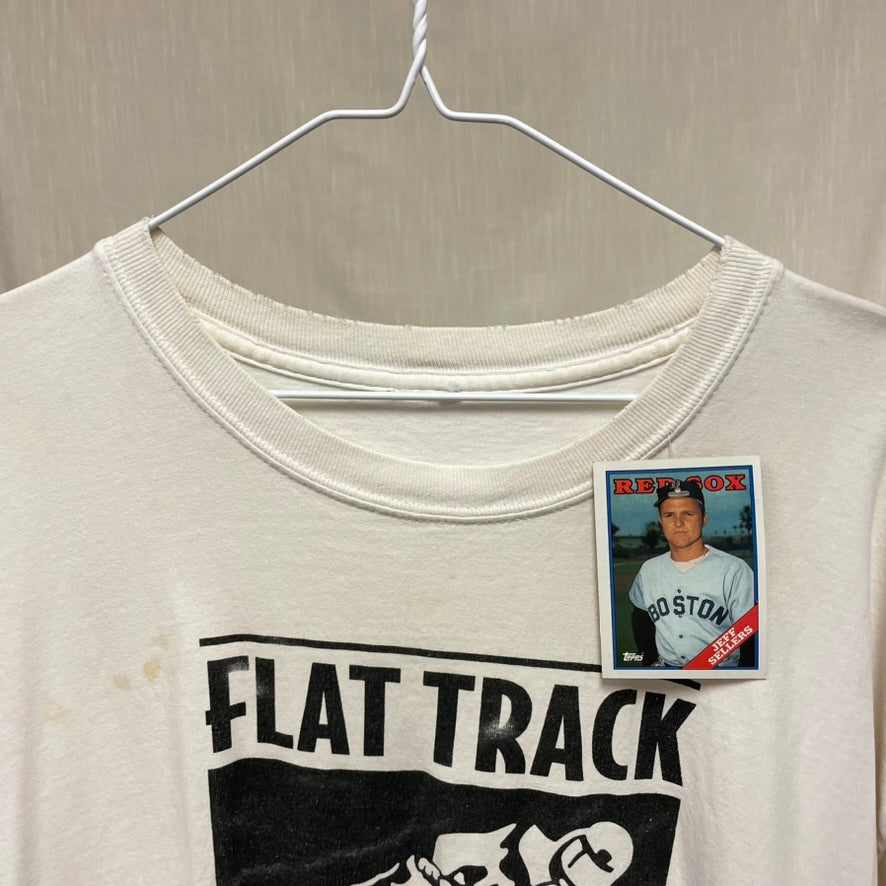 Vintage Flat Track Film Crew Shirt L