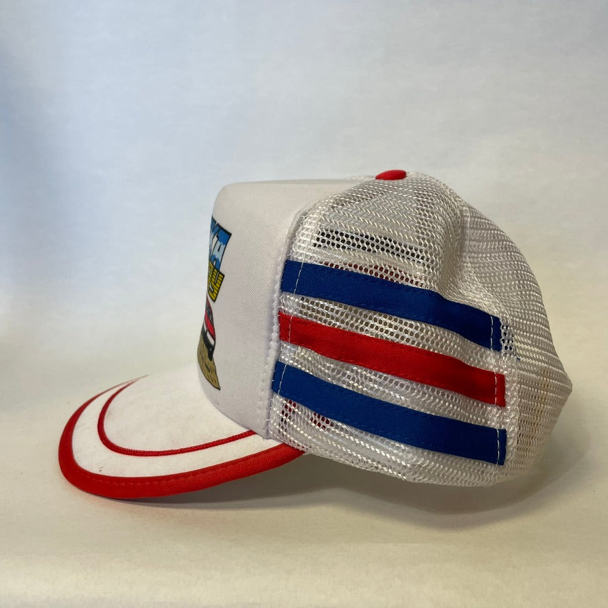 Vintage Topeka Raceway Kansas 3 Stripe Snapback Hat