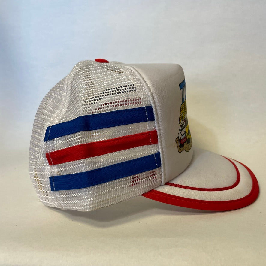 Vintage Topeka Raceway Kansas 3 Stripe Snapback Hat