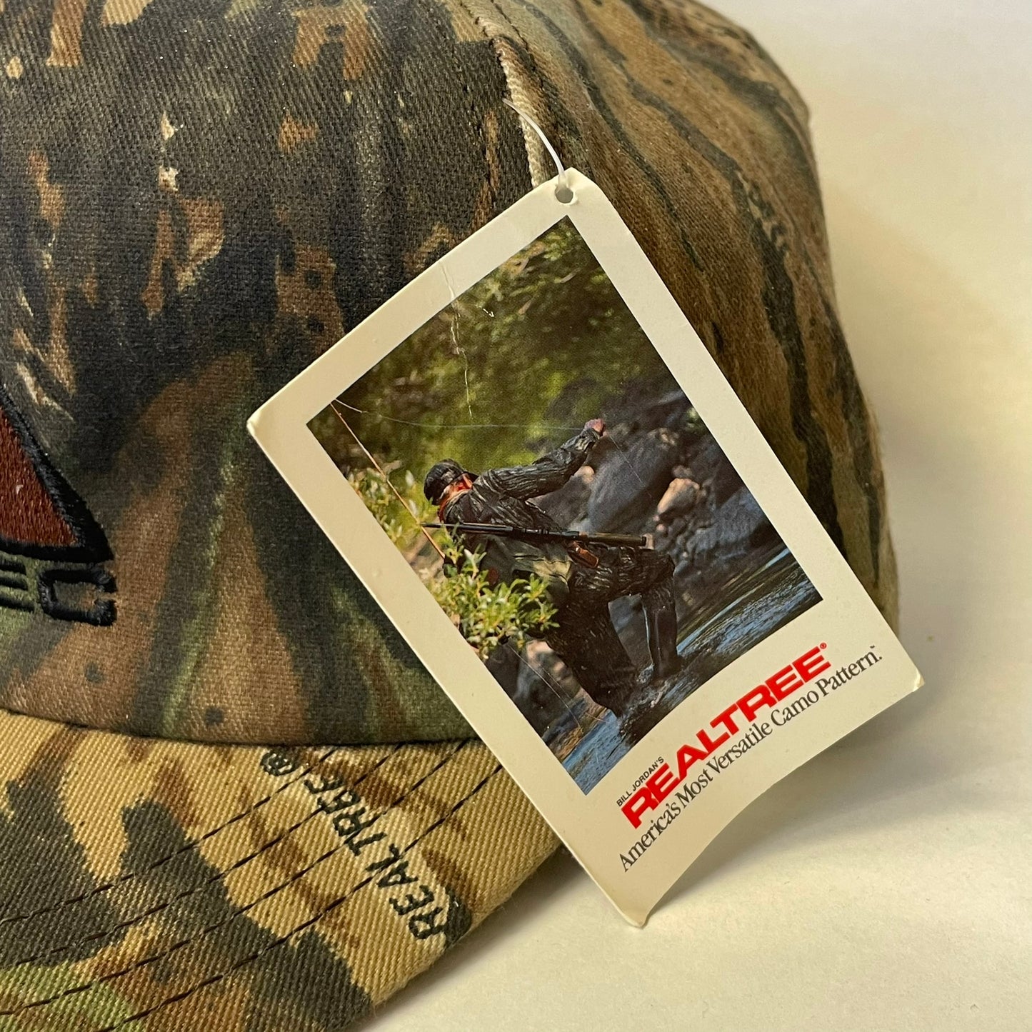 Vintage ASTEC Camo Snapback Hat NWT