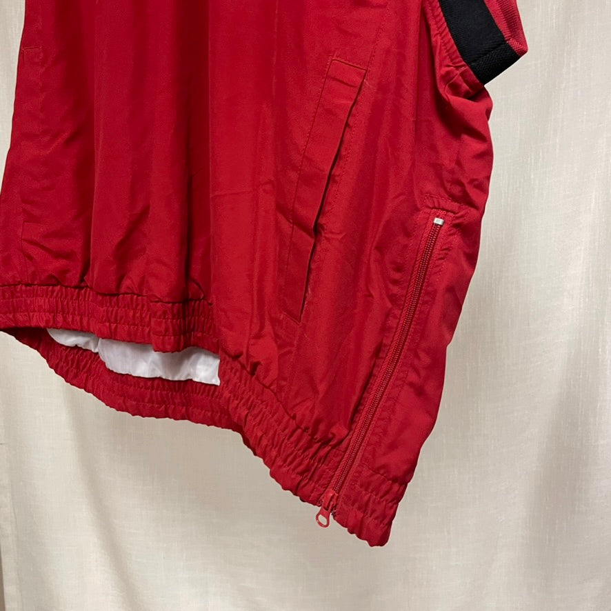 Vintage Nebraska Huskers Windbreaker Vest XL