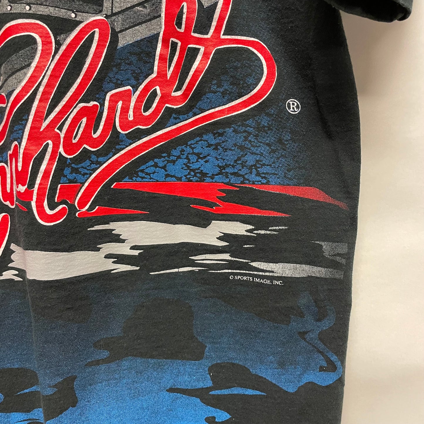 Vintage Dale Earnhardt “The Man” AOP NASCAR Racing Shirt XL