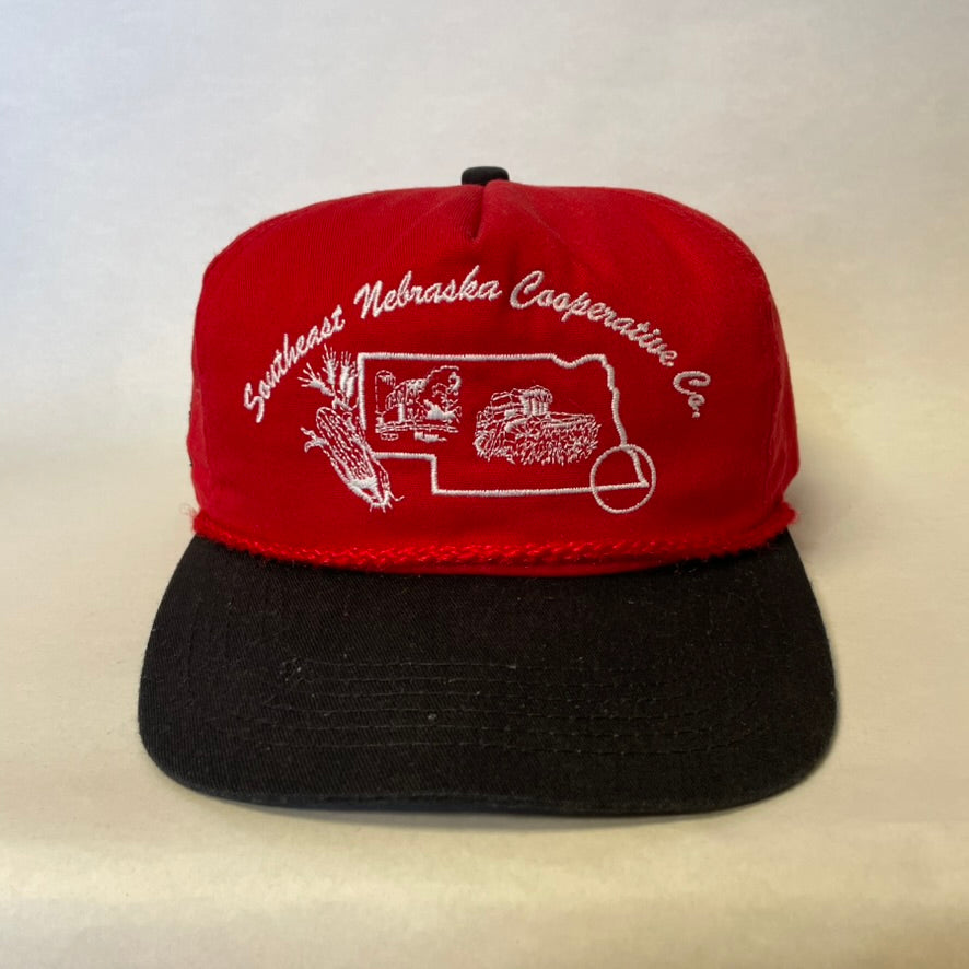Vintage Southeast Nebraska Cooperative Snapback Hat