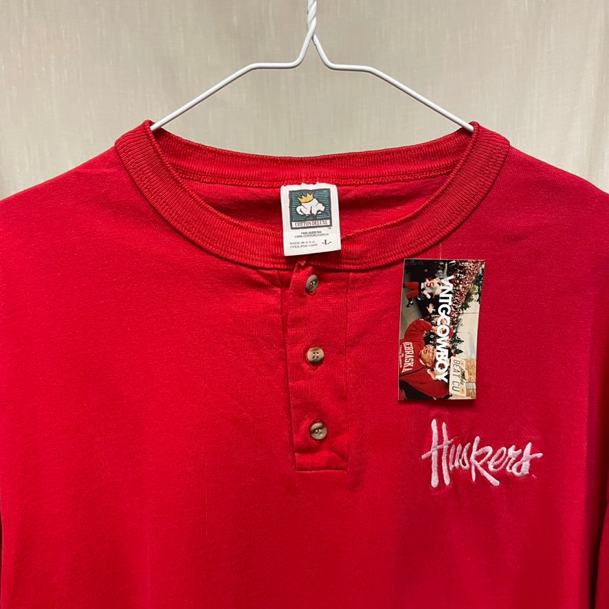 Vintage Nebraska Huskers Shirt L