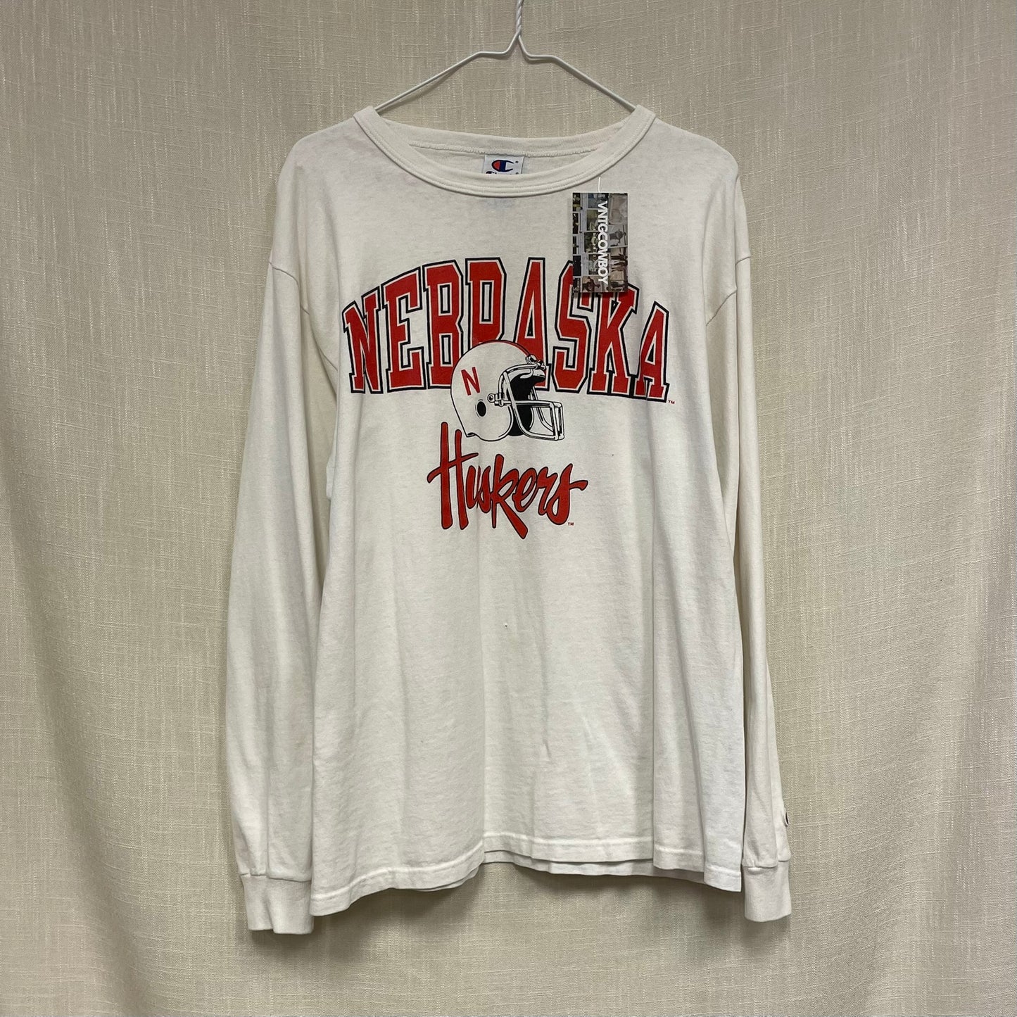 Vintage Nebraska Huskers Shirt L