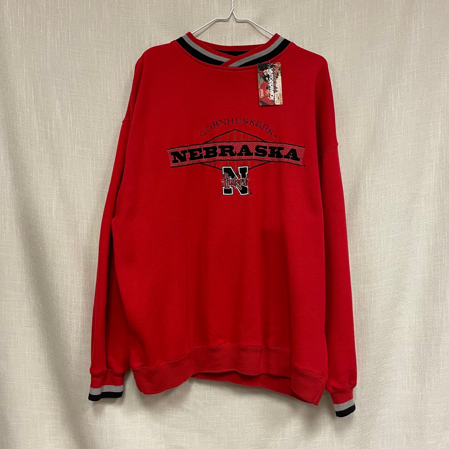 Vintage Nebraska Huskers STARTER Sweatshirt XL