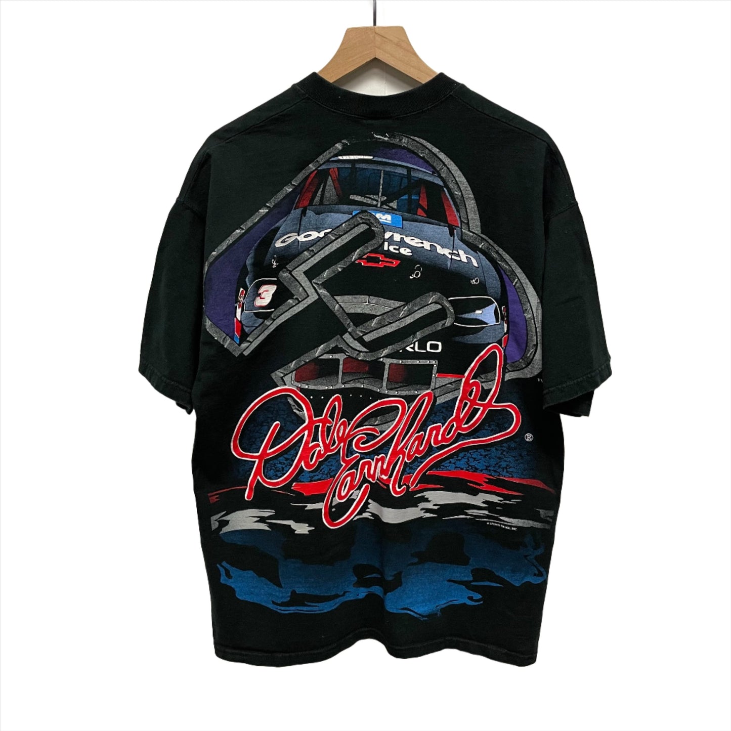 Vintage Dale Earnhardt “The Man” AOP NASCAR Racing Shirt XL