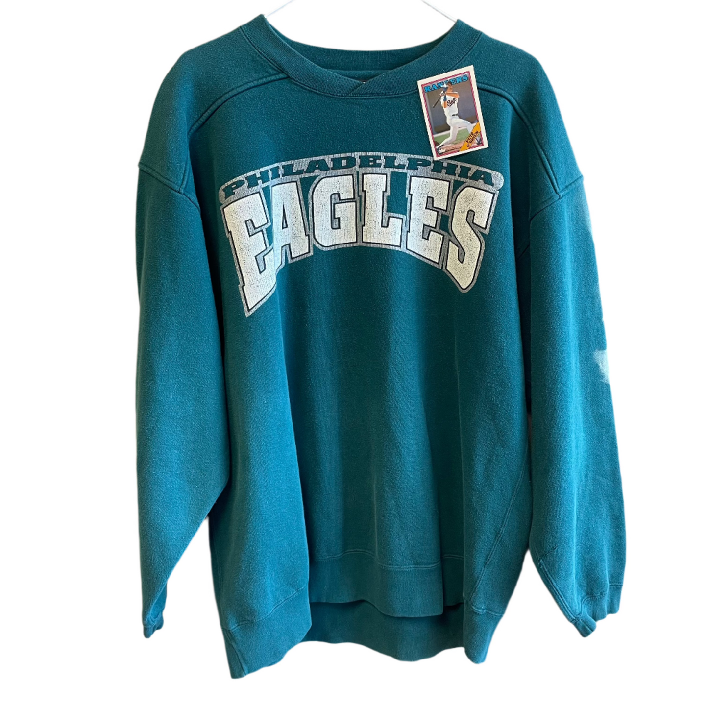 Vintage Philadelphia Eagles Starter Sweatshirt w/ back hit L