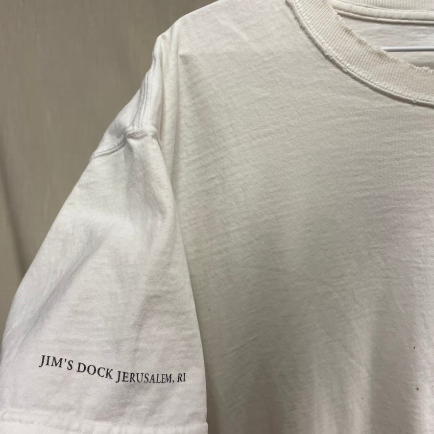 Vintage Go Fish 'Late to bed, early to rise, fish all day, make up lies' Shirt XL