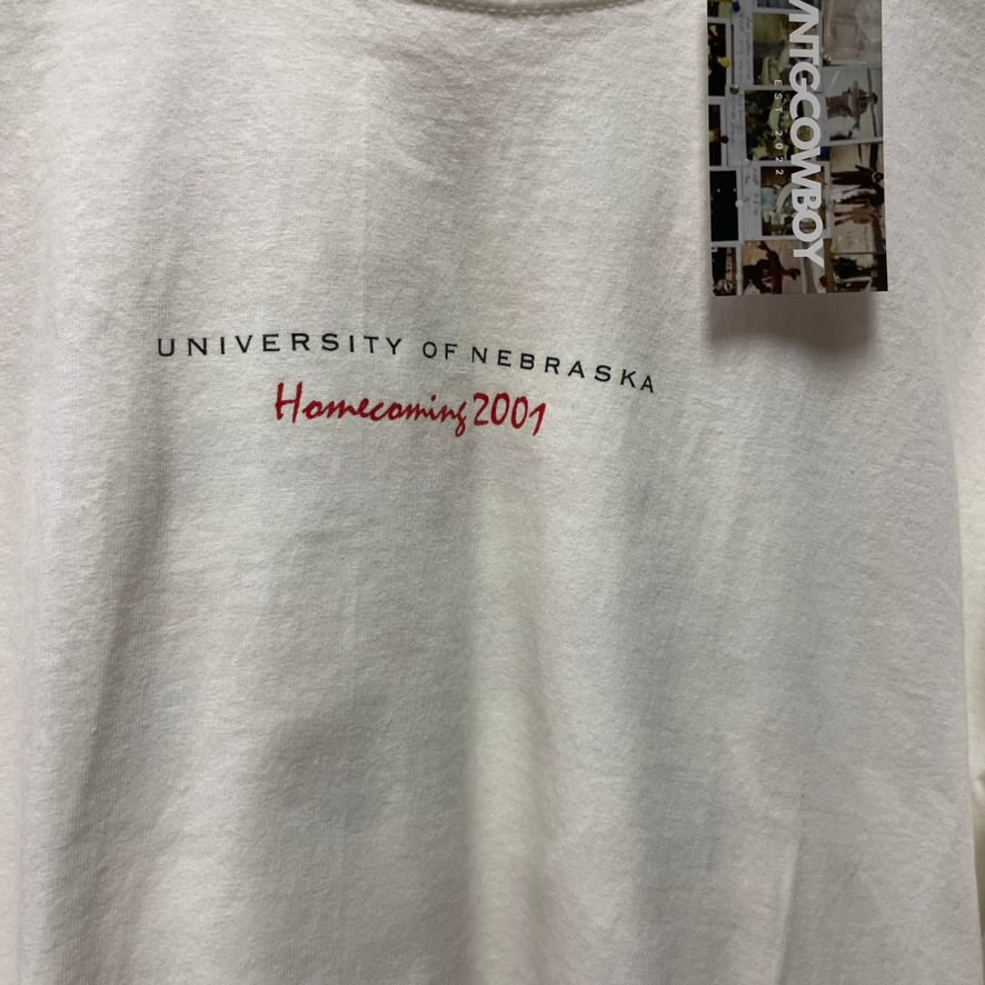 Vintage Nebraska Huskers 2001 Tour Big Red Shirt L