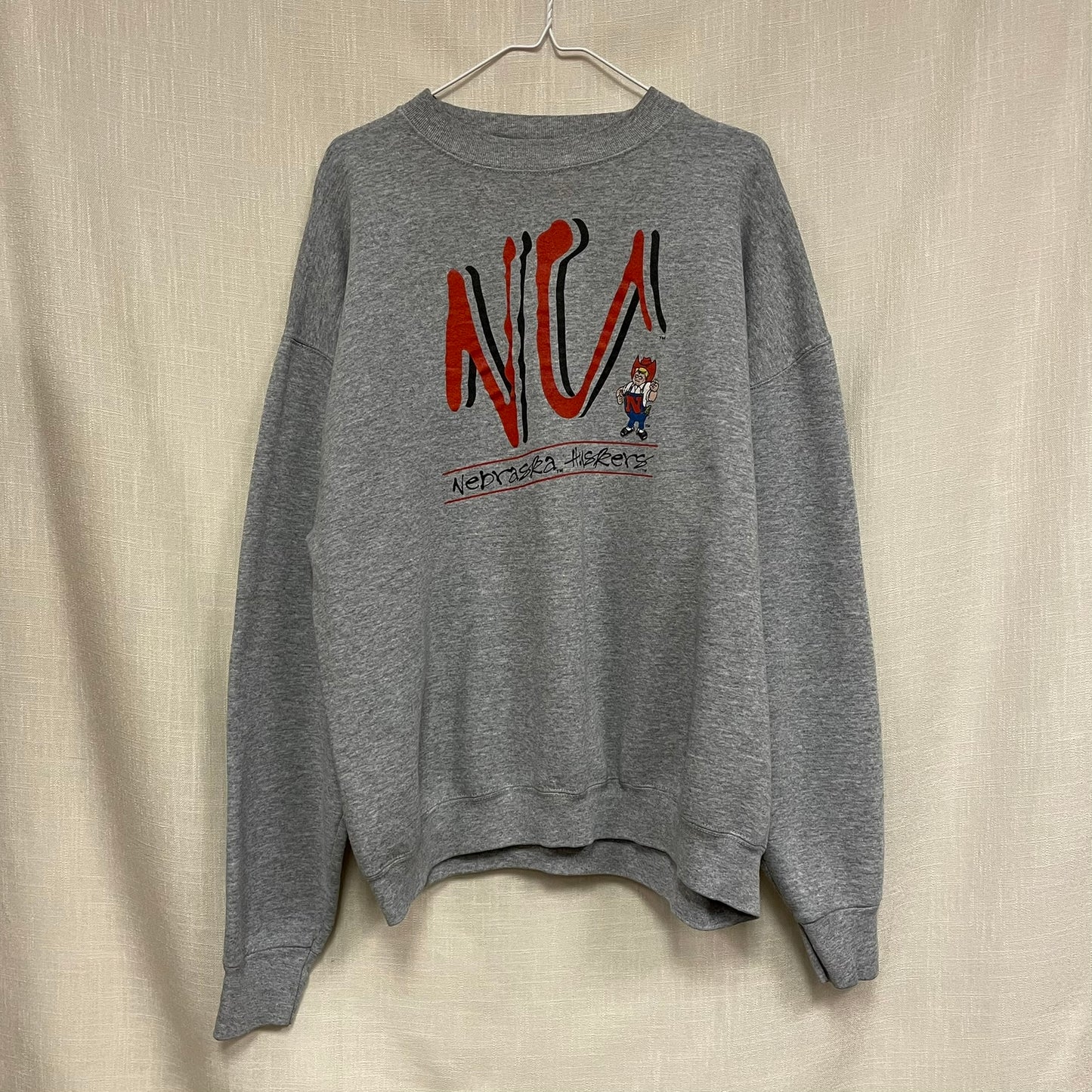 Vintage Nebraska Huskers Crewneck XXL