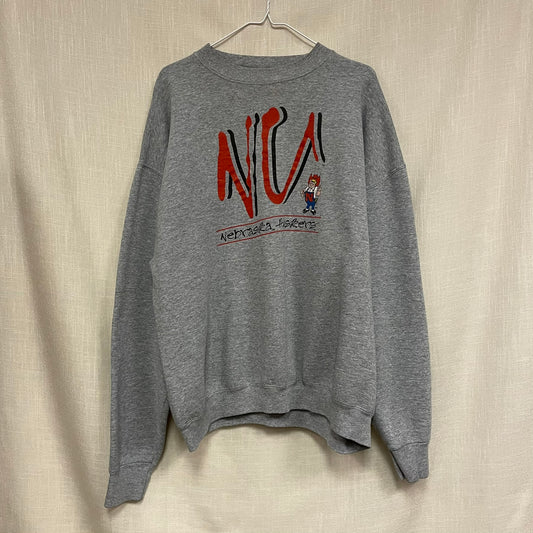 Vintage Nebraska Huskers Crewneck XXL