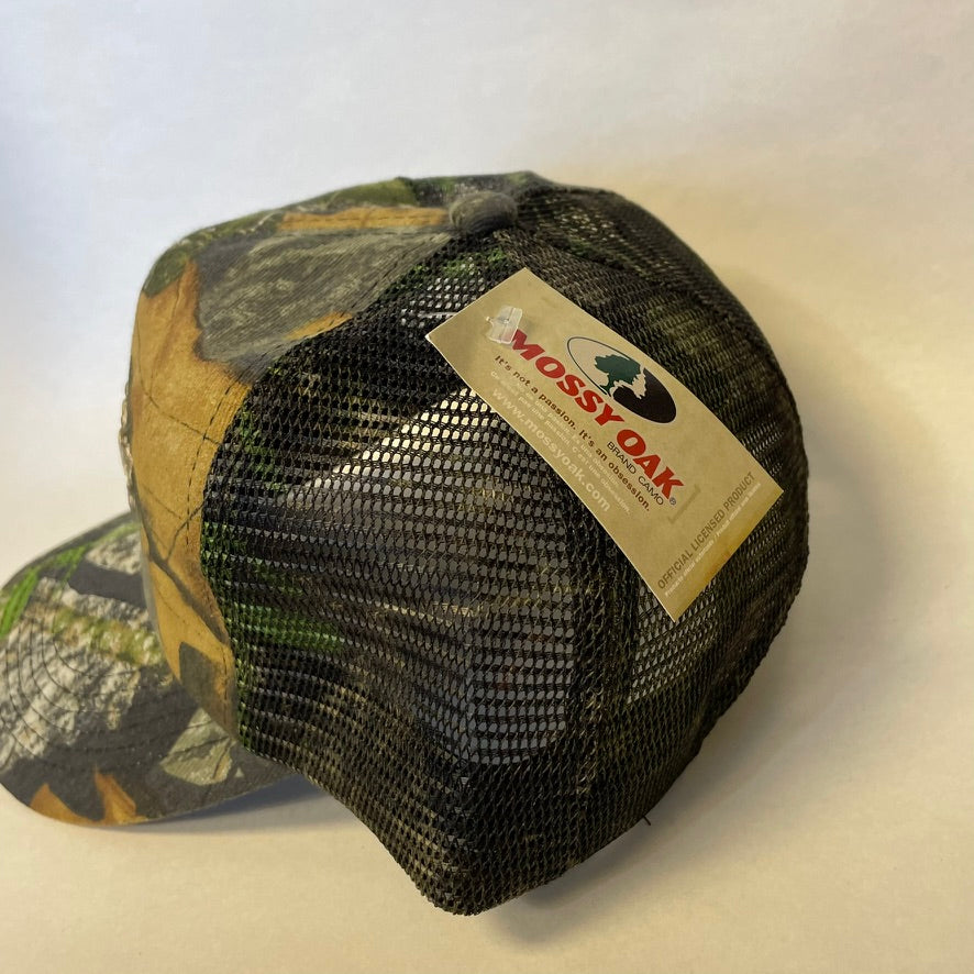 Vintage Wiese Industries Camo Snapback Trucker Hat NWT