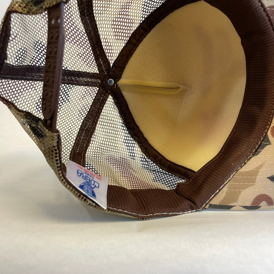 Vintage Kassik Milling Camo Snapback Hat