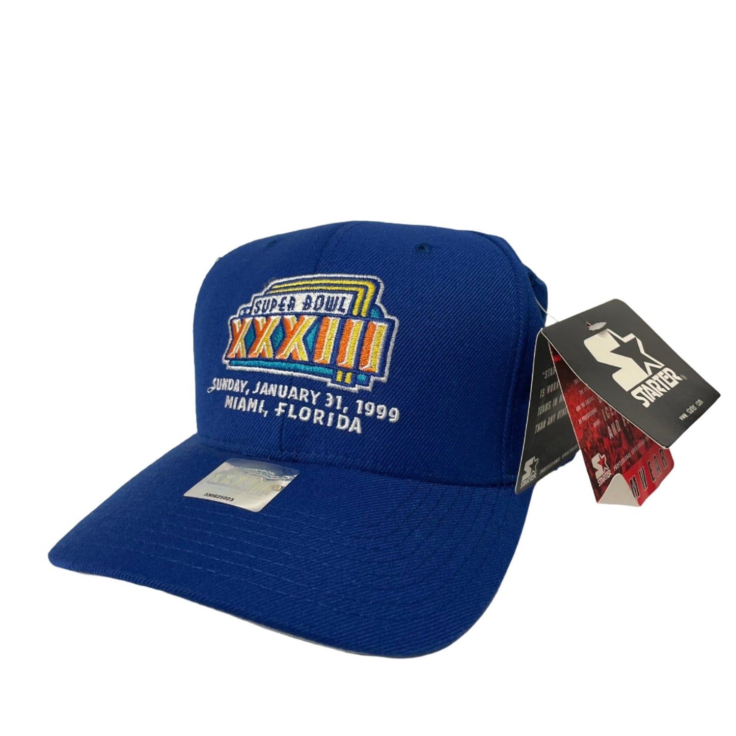 Vintage Super Bowl 1999 Velcro Hat