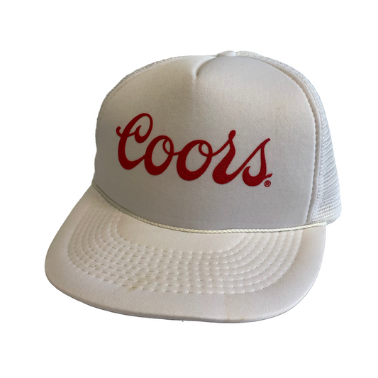 Vintage Coors Beer Snapback Trucker Hat
