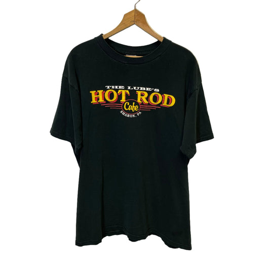 Vintage The Lube's Hot Rod Cafe Shirt XL