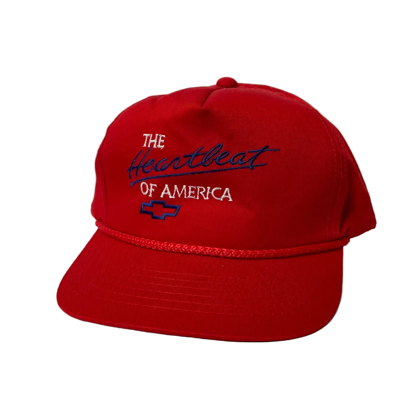Vintage 'The Heartbeat of America' Chevy Snapback Hat