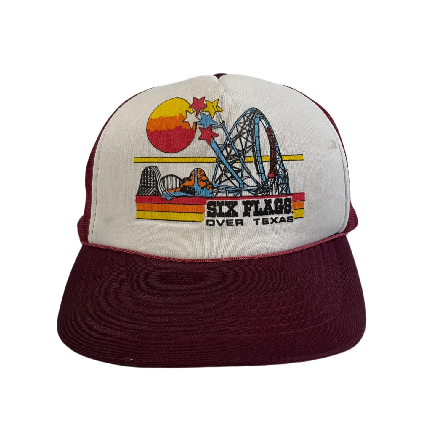Vintage Six Flags Over Texas Destination Snapback