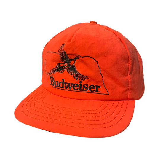 Vintage Budweiser Pheasant Nebraska Insulated Snapback