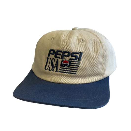 Vintage Pepsi USA Strapback Hat