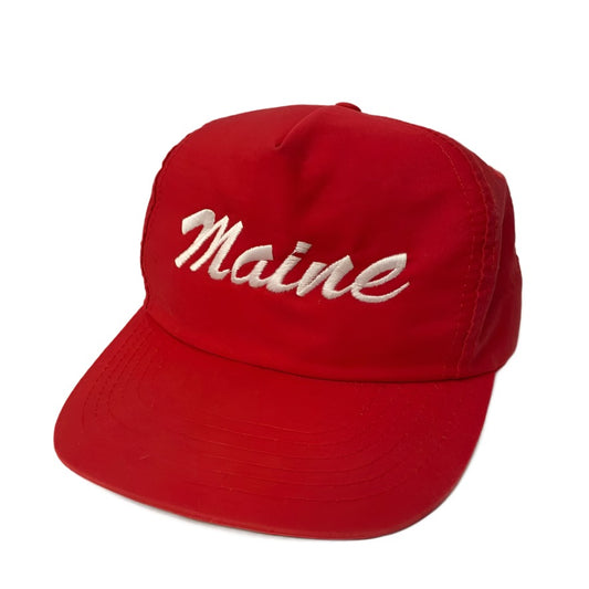 Vintage Maine Script Snapback